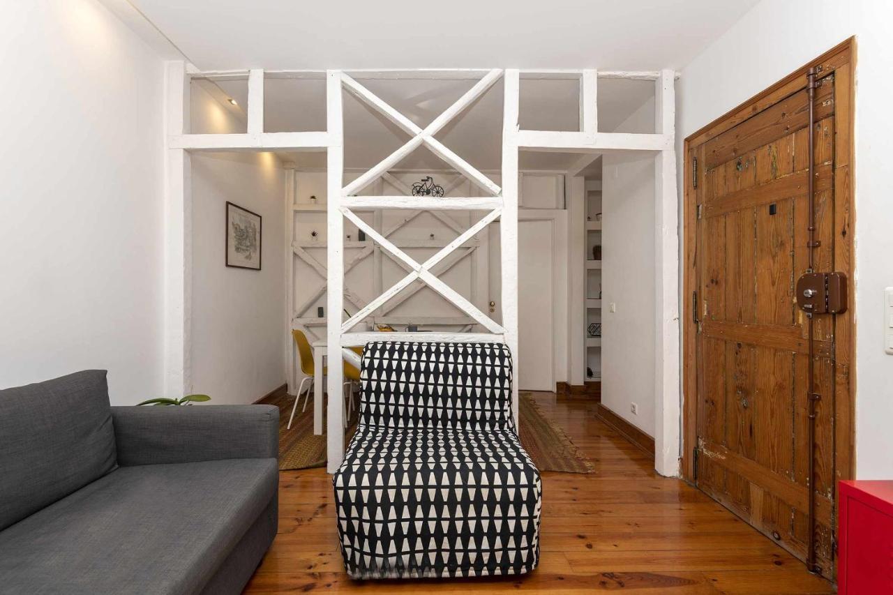 Typical Portuguese Apartment In Sao Bento Lisboa Eksteriør bilde